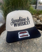 Sunshine and Whiskey Embroidered Hat