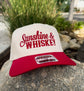 Sunshine and Whiskey Embroidered Hat