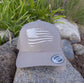 Distressed American Flag Embroidered Hat