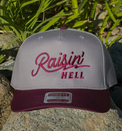 Rasin' Hell, Embroidered trucker Hat
