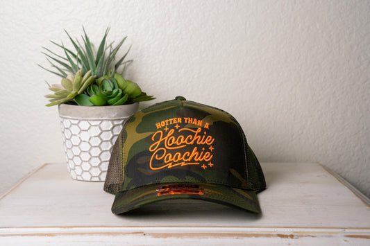 Hotter Than A Hoochie Coochie, Embroidered Hat