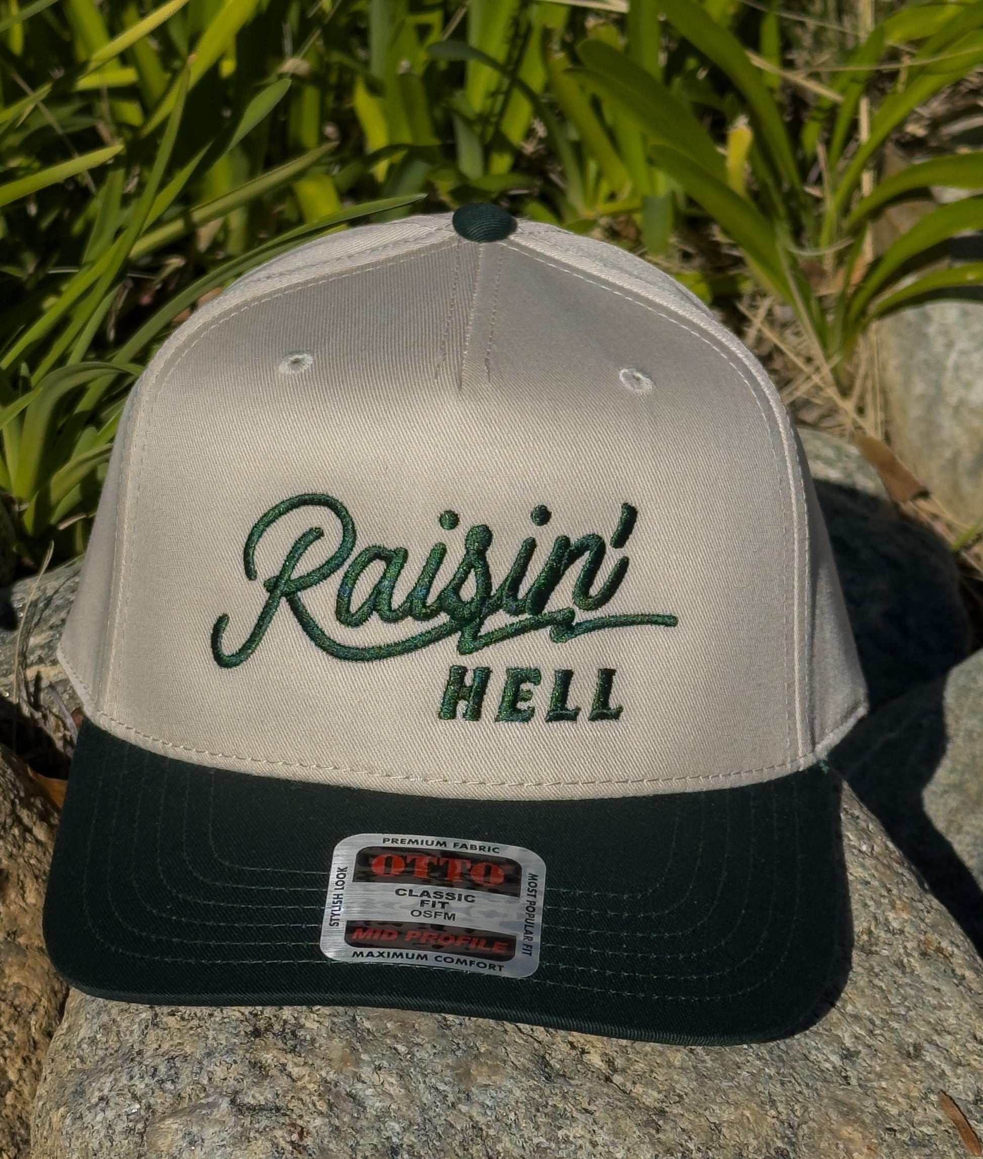 Rasin' Hell, Embroidered trucker Hat