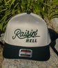 Rasin' Hell, Embroidered trucker Hat
