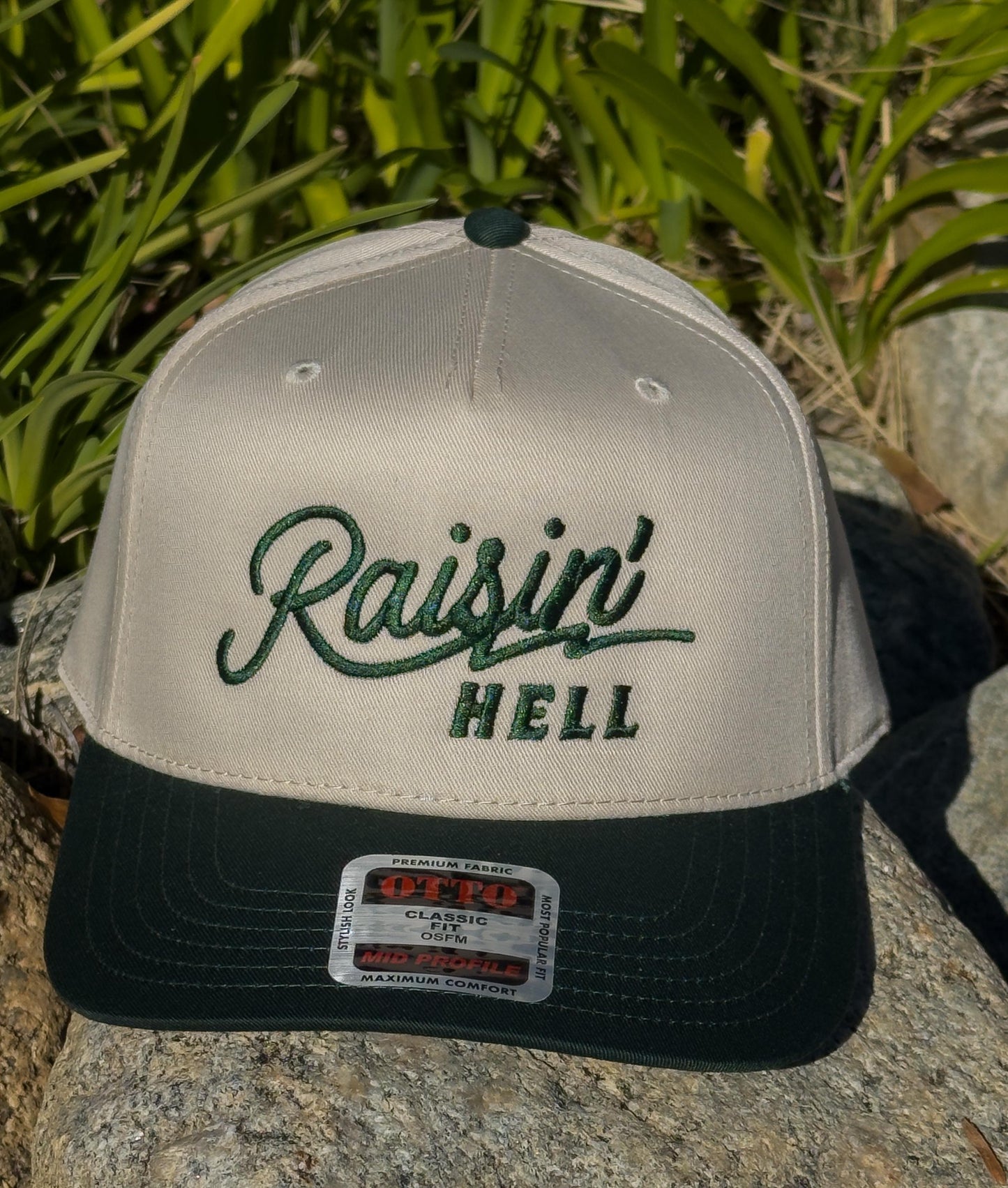 Rasin' Hell, Embroidered trucker Hat