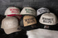 Whiskey Helps. Embroidered trucker hat.