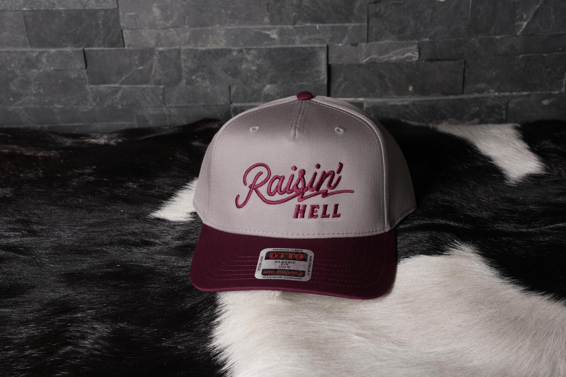 Rasin' Hell, Embroidered trucker Hat