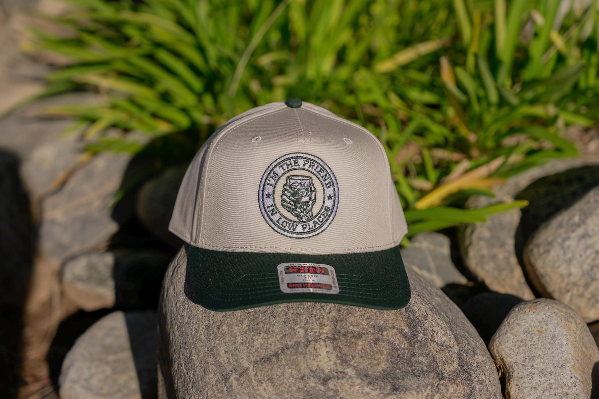 Friends in Low Places embroidered Trucker Hat