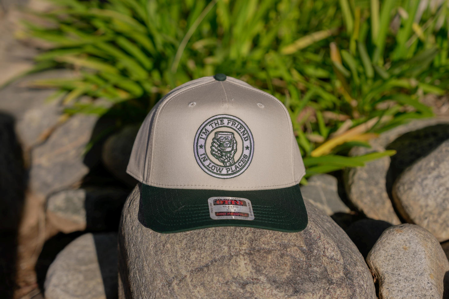Friends in Low Places embroidered Trucker Hat