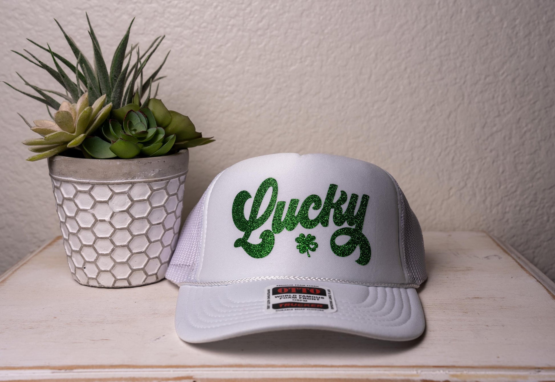 LUCKY, Foam front Trucker hat