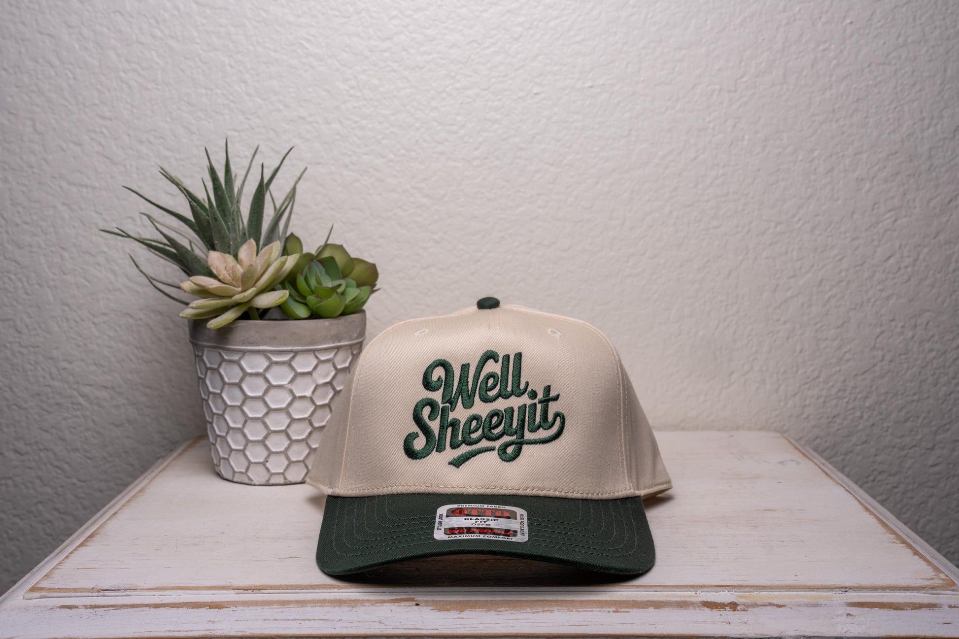 Well Sheeyit, Embroidered trucker hat
