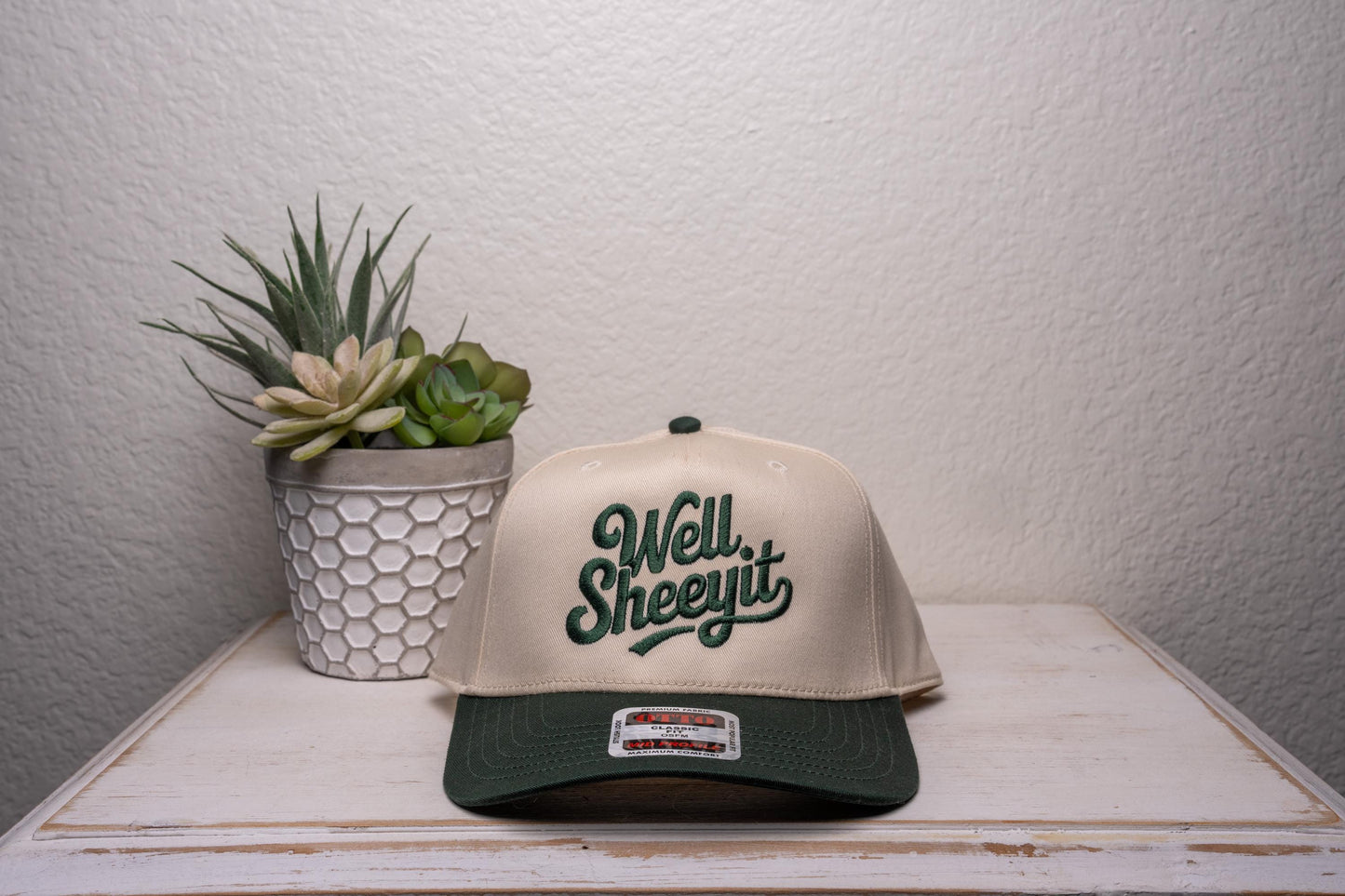 Well Sheeyit, Embroidered trucker hat