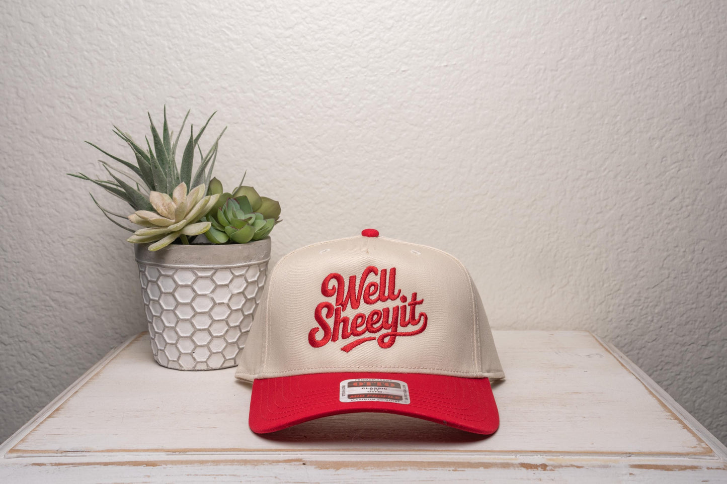 Well Sheeyit, Embroidered trucker hat