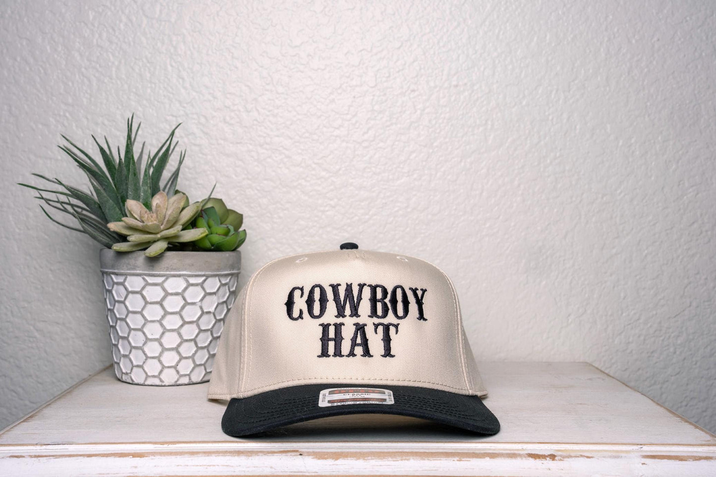 Cowboy Hat, Embroidered Hat