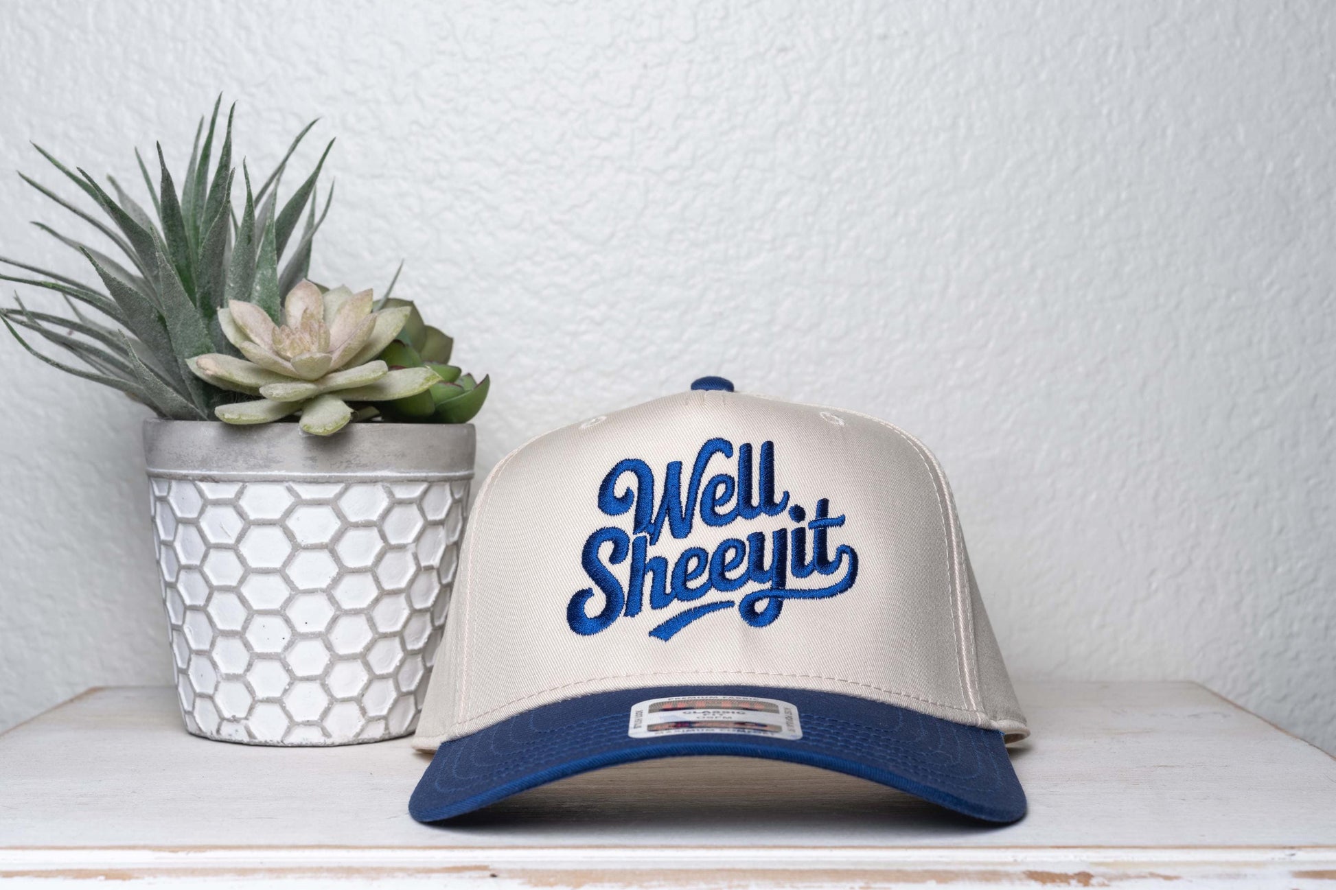 Well Sheeyit, Embroidered trucker hat