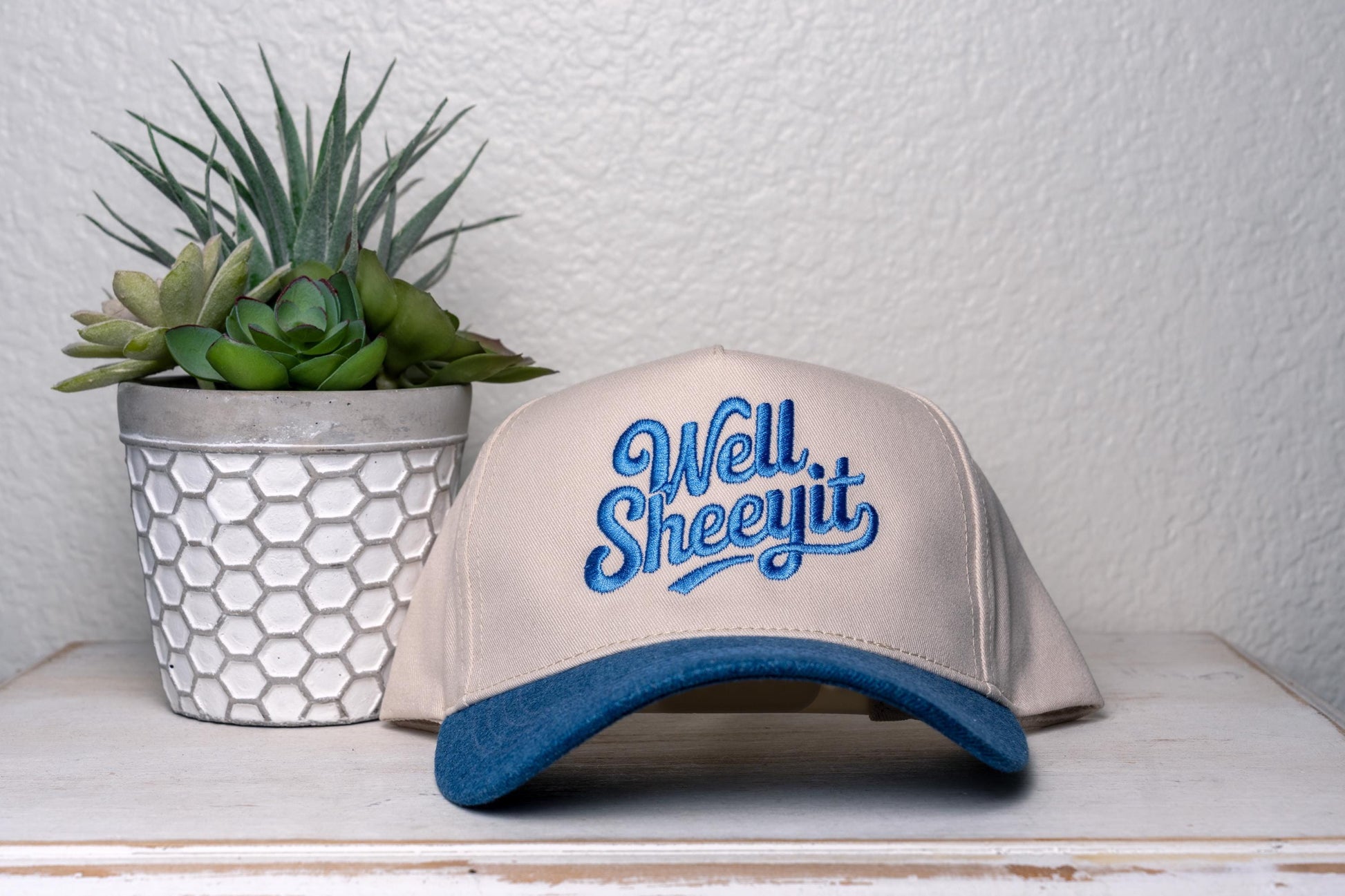 Well Sheeyit, Embroidered trucker hat