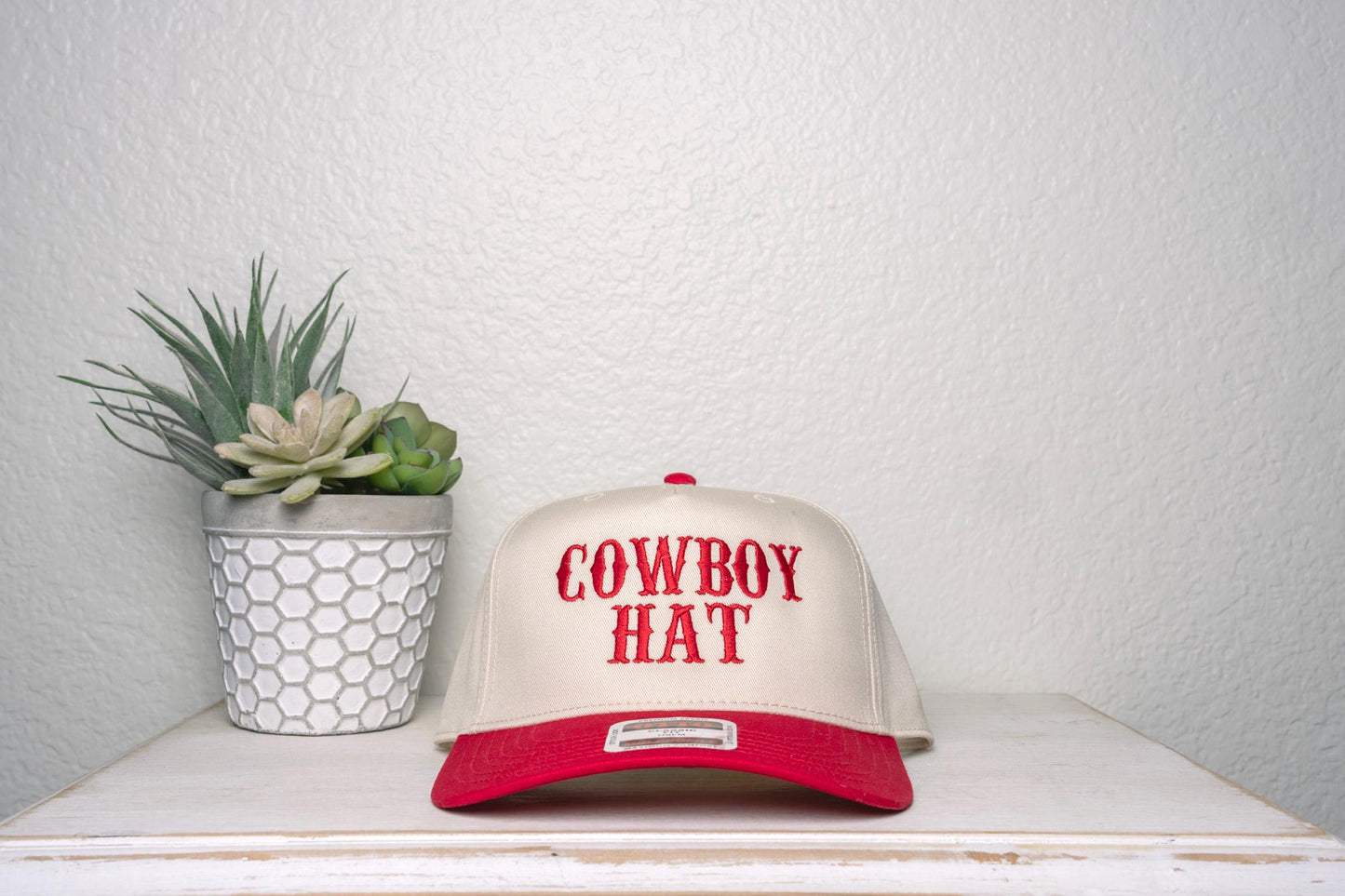 Cowboy Hat, Embroidered Hat