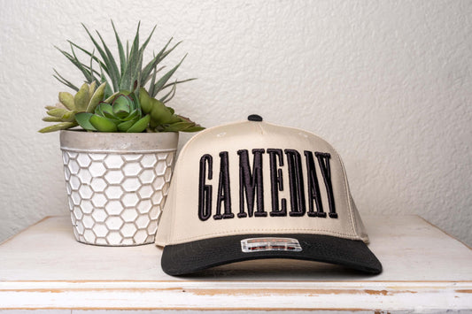 GAMEDAY, Puff/3D embroidered trucker hat