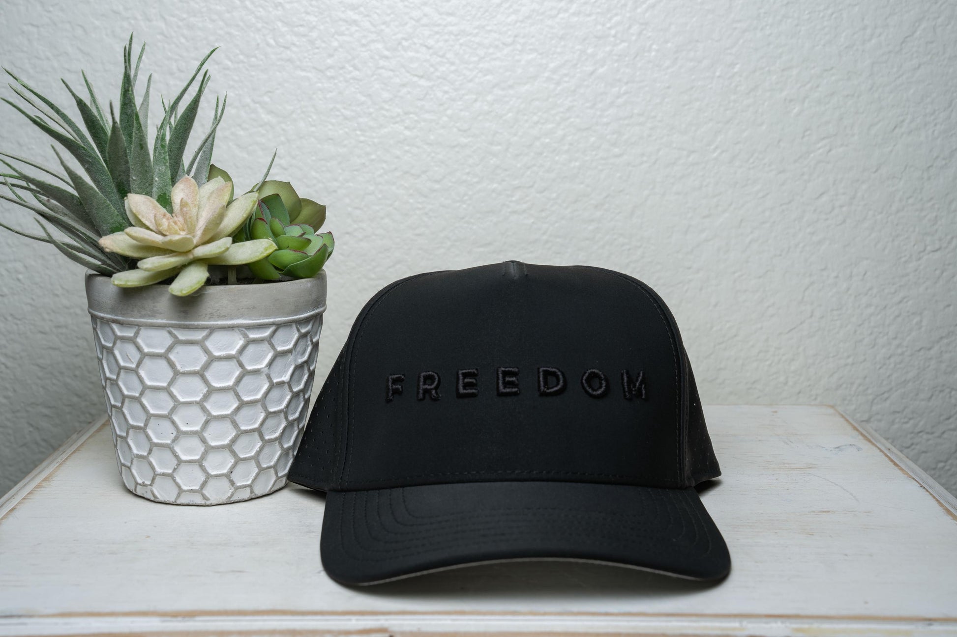 Freedom Trucker Hat, Puff Hat/3D