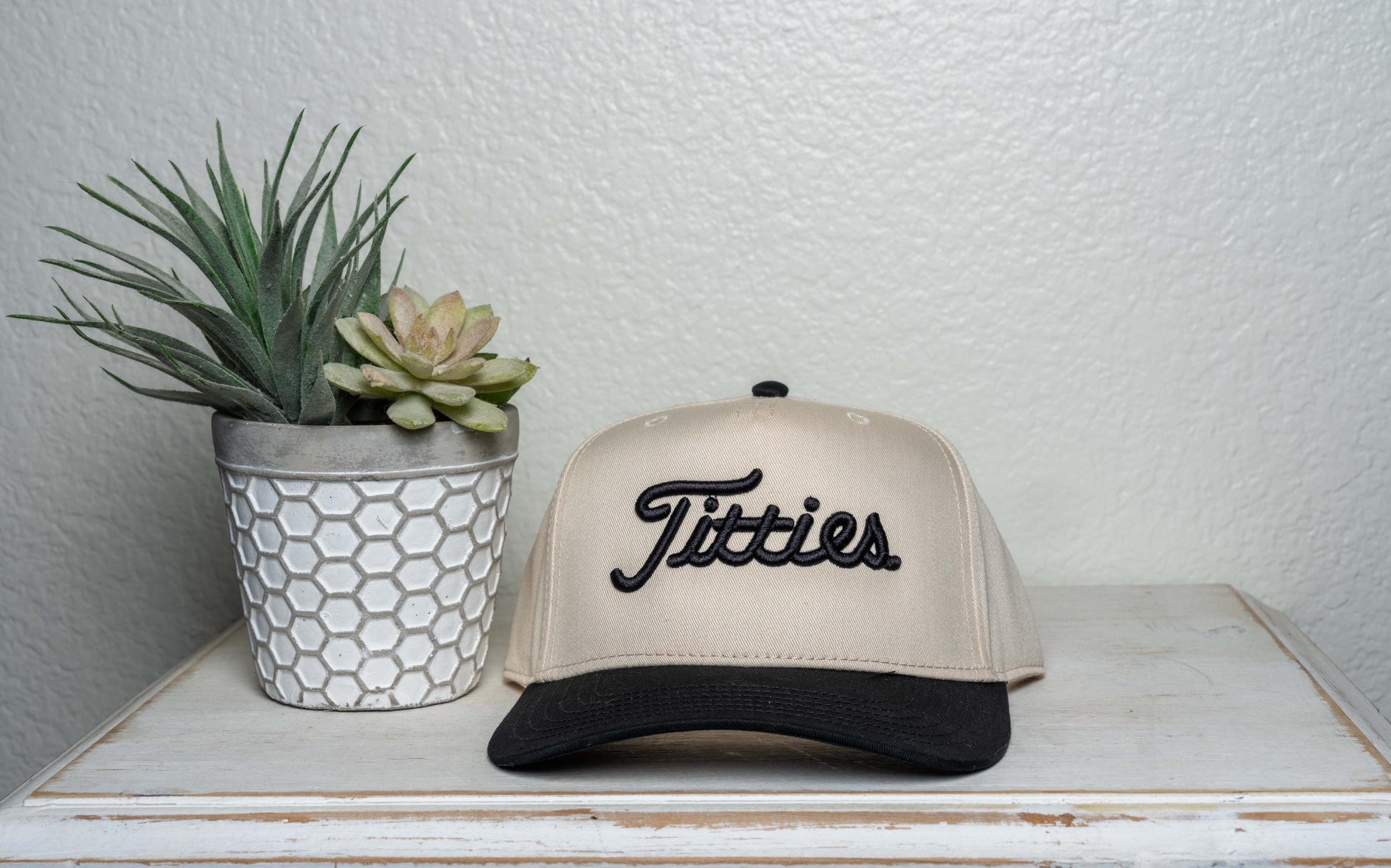 Titties, 3D/Puff Trucker Hat