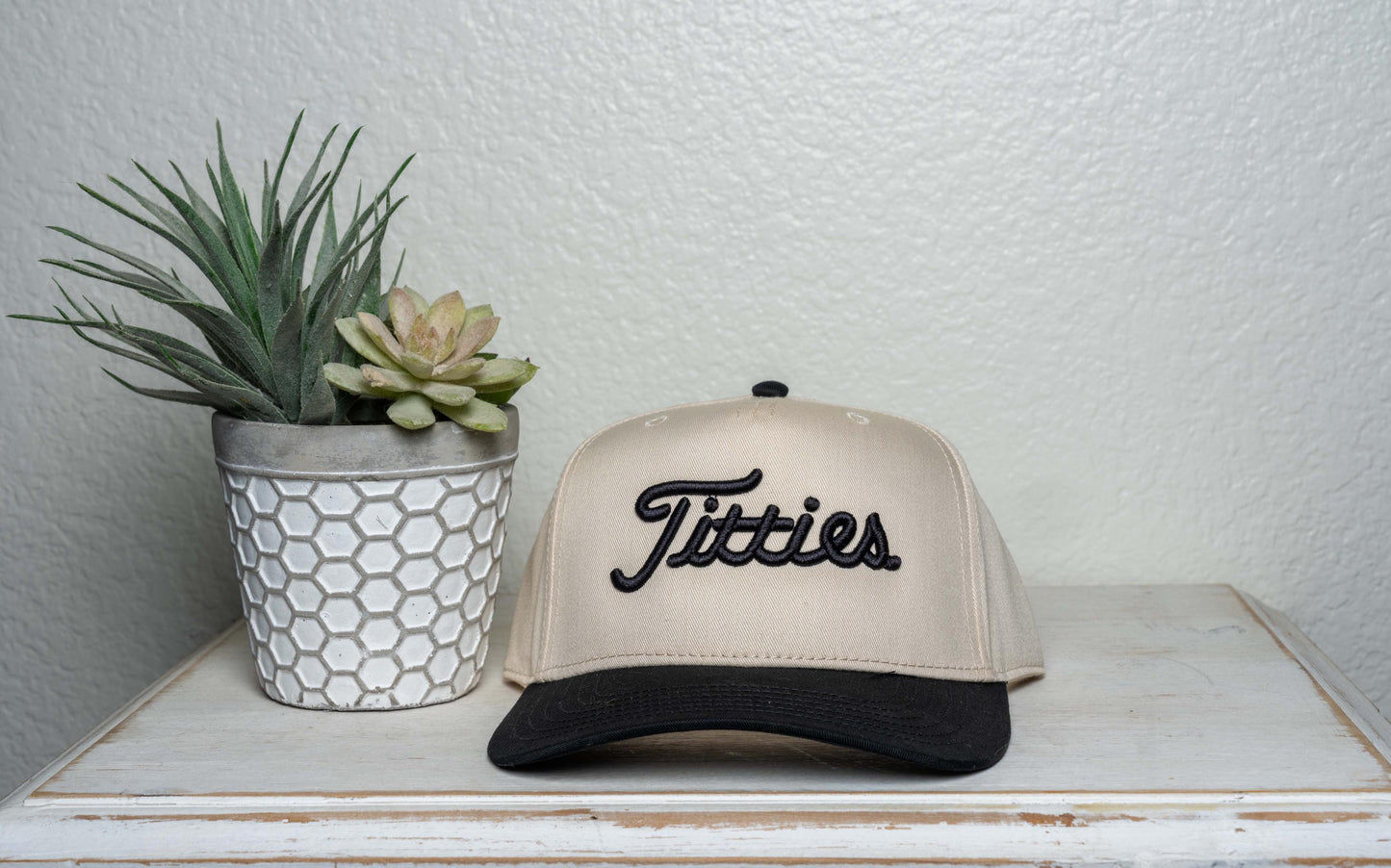 Titties, 3D/Puff Trucker Hat